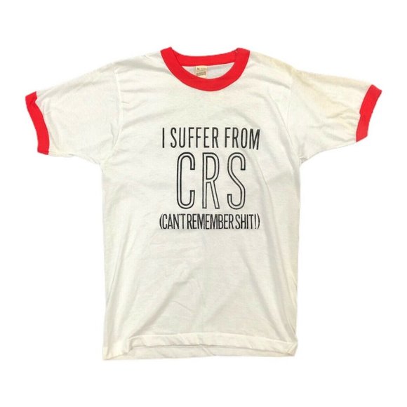 Vintage Screen Stars DEADSTOCK RINGER 80's - Picture 1 of 7